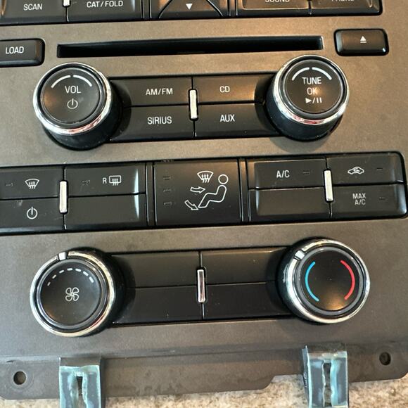 2010 -2012 Ford Mustang Shaker Radio‎ AC Control Panel AR3T-18A802-CG - Picture 3 of 7